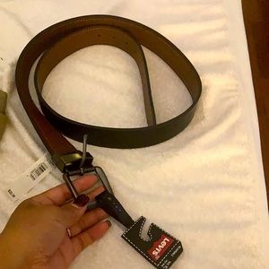 Double sided Levi’s leather belt